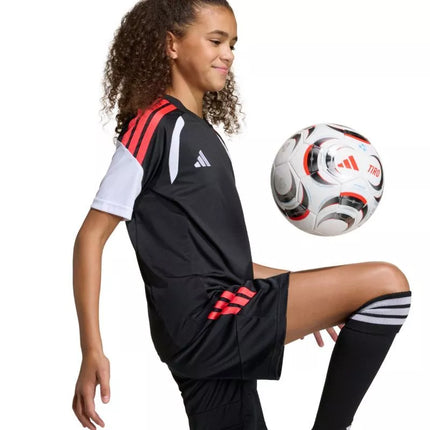 adidas Tiro 26 League Jersey for kids black and red KB1326
