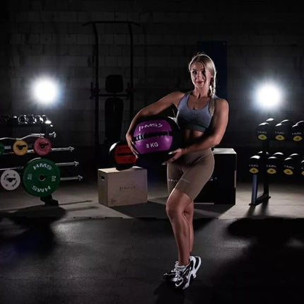 Gimnastikos kamuolys HMS Wall Ball WLB 6 kg