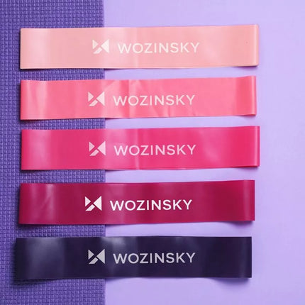 Wozinsky WGO-5A TPE resistance bands - 5 pcs.