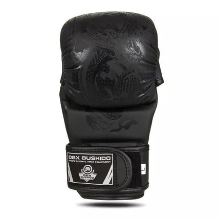 MMA treniruočių pirštinės M - Juodasis Drakonas - Valor serija