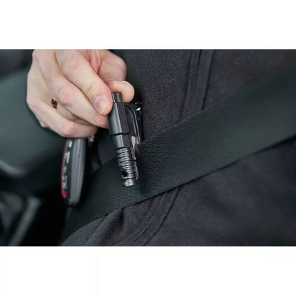 GUARD LifeGuard Rescue Tool - Whistle, Seatbelt Cutter, Glass Breaker (YC-004-BL)