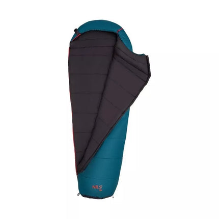NILS Camp NC2003 sleeping bag black and red