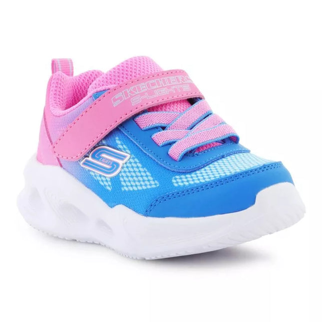 Skechers S Lights-Skechers Sola Glow batai - Ombre Deluxe Jr 303714N-HPBL