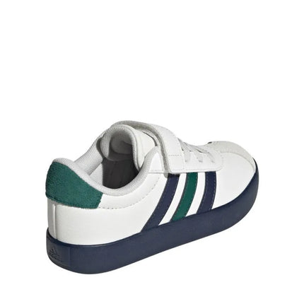 Adidas VL Court 3.0 Skateboarding Shoes for Kids White IH3957