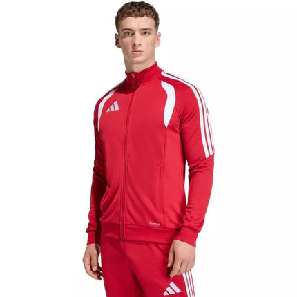 adidas Tiro 26 lygos treniruočių vyriškas džemperis raudonas JY7212