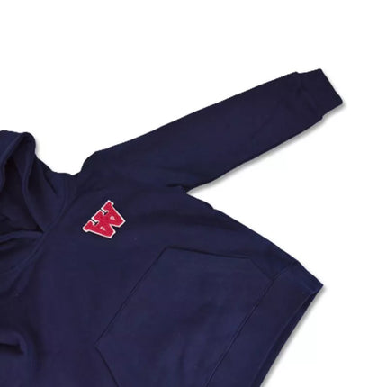 Wood Wood Izzy AA kids hoodie navy blue - 10235605-2424-Navy
