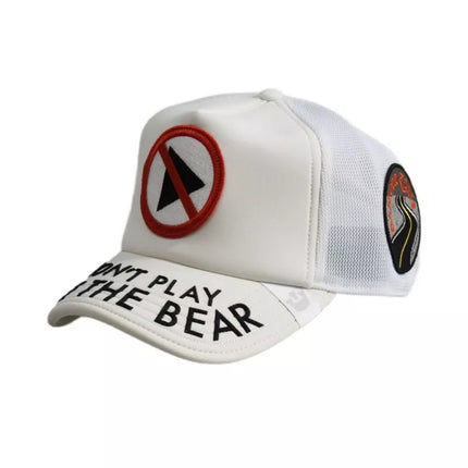 Goorin' Bros. Nekrečia meškos "Don't Play Poke The Bear" "Trucker" kepurė - 101-1741-WHI