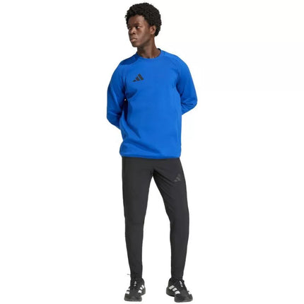 Men's adidas Tiro 26 Travel Crew sweatshirt blue KD1146