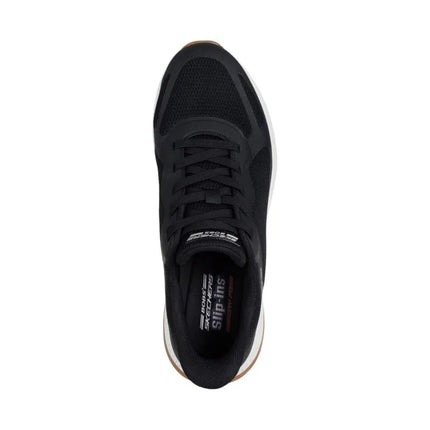 Vyriški laisvalaikio bateliai Skechers Bobs Squad 4, juodi, 118423 BLK