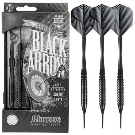 Harrows Black Arrow Softip Darts HS-TNK-000013120