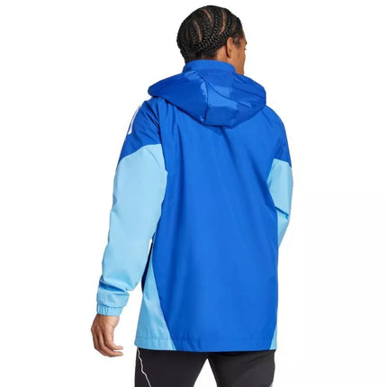 Men's adidas Tiro 25 Competition All-Weather Jacket Blue JI8930