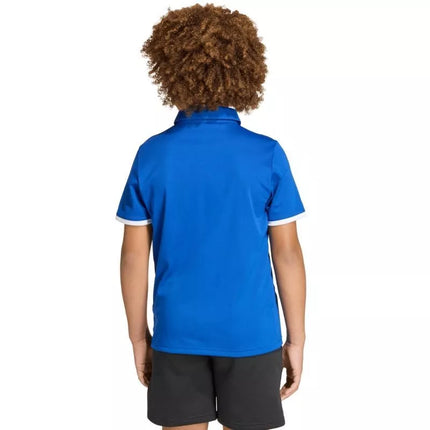 adidas Entrada 26 vaikiški polo marškinėliai mėlyni JZ6625