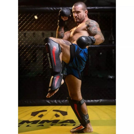 M Shin Guards - Phantom Red