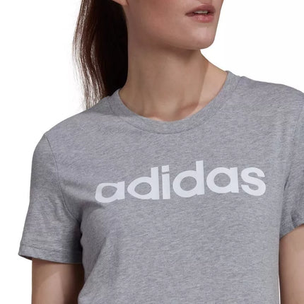 adidas Laisvalaikio Essentials Slim Logotipo Marškinėliai W HL2053
