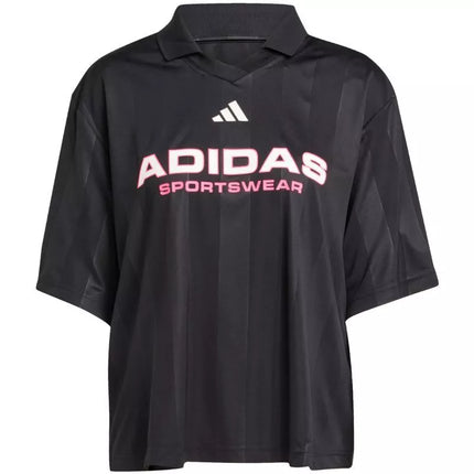 adidas Tiro Q4 Polo Women's T-Shirt Black JN2749