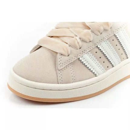 Adidas women's sports shoes Campus 00s leather sneakers beige