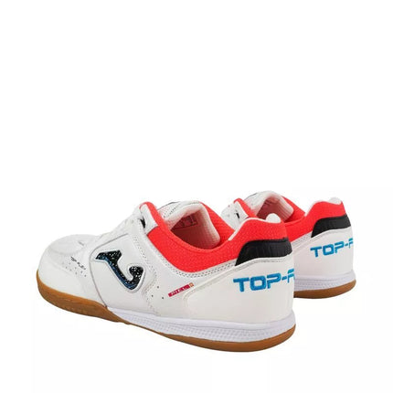 Joma Top Flex Foot Shape 2502 Indoor white football boots FOTOPW2502IN