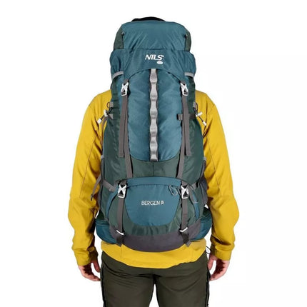 NILS Camp NC1949 hiking backpack green Bergen 65l