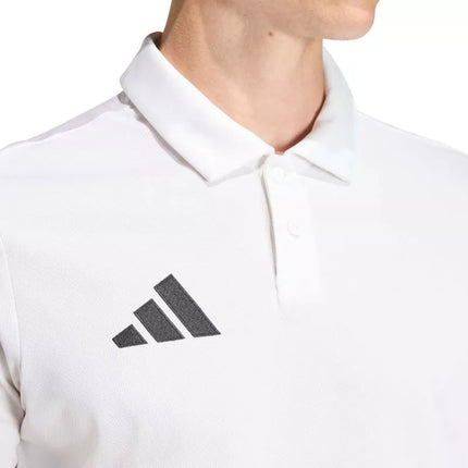 Vyrų adidas Entrada 26 Polo marškinėliai balti JZ6661