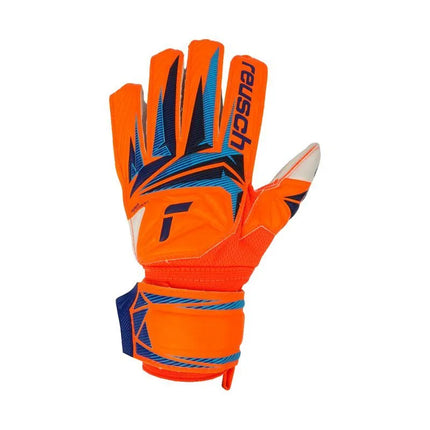 „Reusch Attrakt Advance“ vaikiškos vartininko pirštinės, oranžinės, 5672214 2290