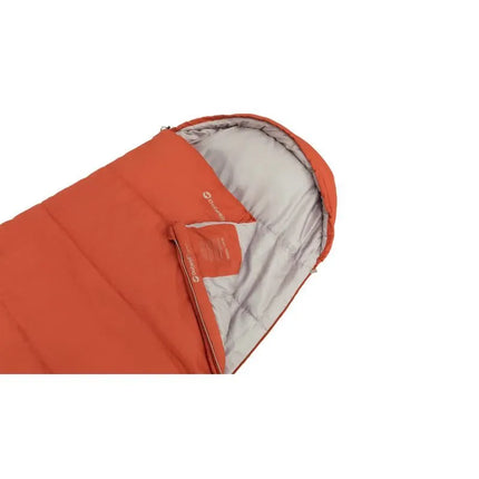Outwell 230477 Sleeping Bag Adult Semi-Rectangular Polyester Orange