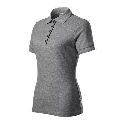 Reserve Women's Polo Shirt (Dark Gray Melange (Brand Label))