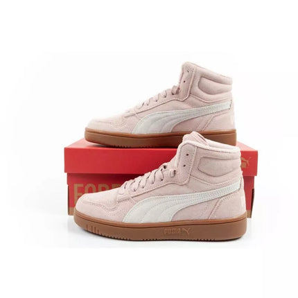Puma Reb-L Mid women's sports shoes powder pink ankle boots for winter