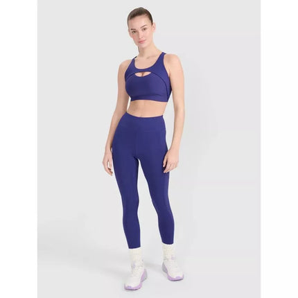 Women's medium support training bra 4F 4FWSS25USBAF150-30S