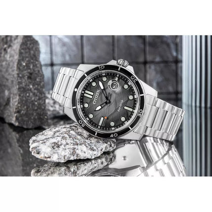 CITIZEN Jūrinis Sportiškas Eco-Drive Vyriškas Laikrodis AW1816-89E + Dėžutė