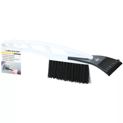 2-in-1 ledo grandiklis su šepečiu 31cm DUNLOP balta
