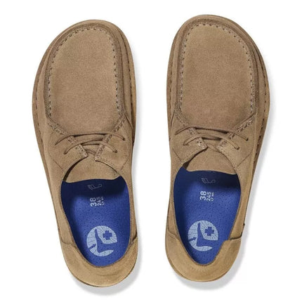 Vyriški Birkenstock mokasinai UTTI LACE 1027274 GRAY TAUPE (Standartinis plotis)