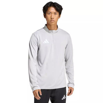 Vyrų adidas Entrada 26 sportinis džemperis pilkas JZ6654