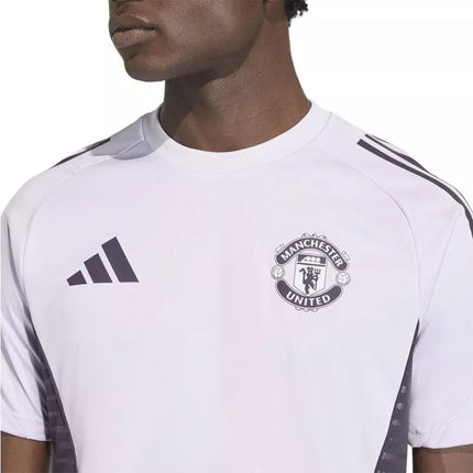adidas „Manchester United“ treniruočių marškinėliai JSY KA8932 – violetiniai