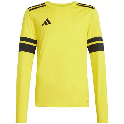 adidas Squadra 25 Long Sleeve Kids T-Shirt Yellow JJ0043