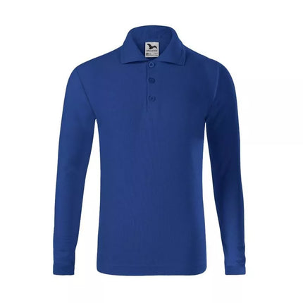 Vaikiška „Pique Polo LS“ polo palaidinė (žydra)