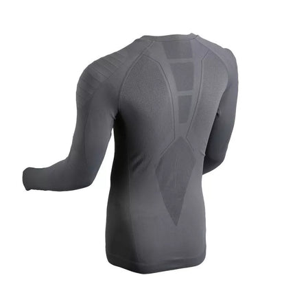 BTK0060 Vyriški pilki termoaktyvūs marškinėliai RAGNAR 2XL/3XL NILS