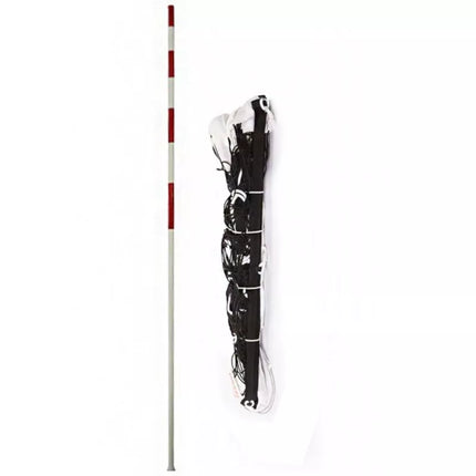 PROFESSIONAL VOLLEYBALL NET WITH ANTENNAS BLACK IV mlw NETEX