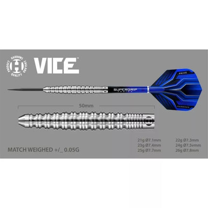Harrows Vice 90% Steeltip Darts HS-TNK-000013888