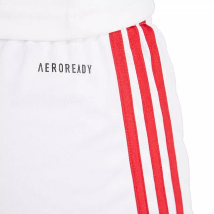 adidas Squadra 25 women's shorts white and red JJ0020