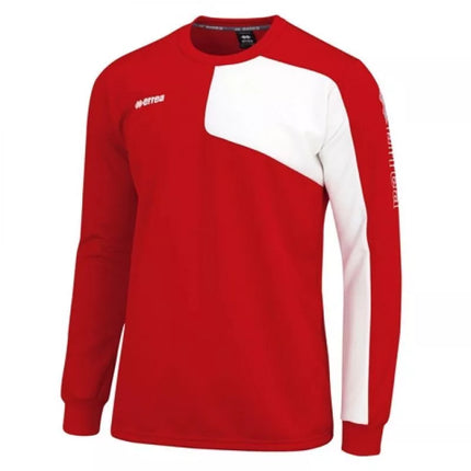 ERREA Mavery JR sportinis megztinis, dydis XS, raudona/balta