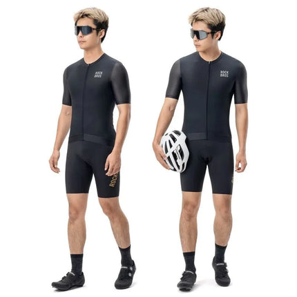 Rockbros 15200025 Short Sleeve Cycling Jersey Size XS - Black