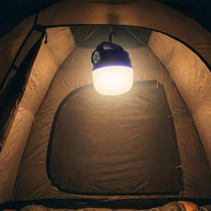 Žibintuvėlis Kempingo lempa su USB įkrovimu ir saulės energija Redcliffs