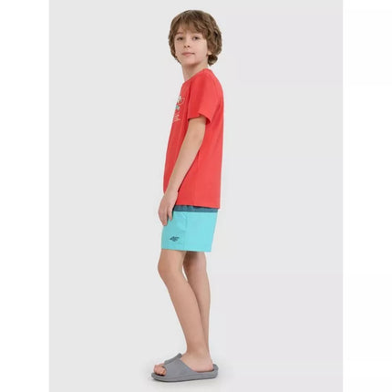 Boys' beach shorts 4F 4FJWSS25UBDSM116-46S