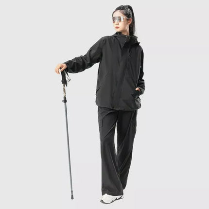 Qunature Nordic Walking Trekking Pole Aluminum 110 - 130 cm 1 pc. - Brown