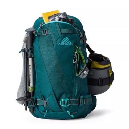 Gregory Targhee 30 S/M Kuprinė žygiams moterims, smaragdo teal