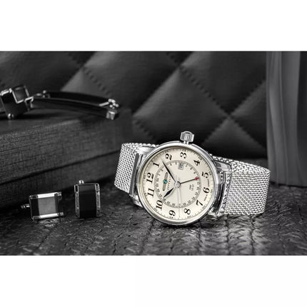 Men's Watch ZEPPELIN LZ127 Graf Zeppelin GMT 7642M-5 + BOX