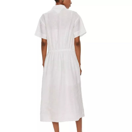 TOMMY HILFIGER lininė midi suknelė