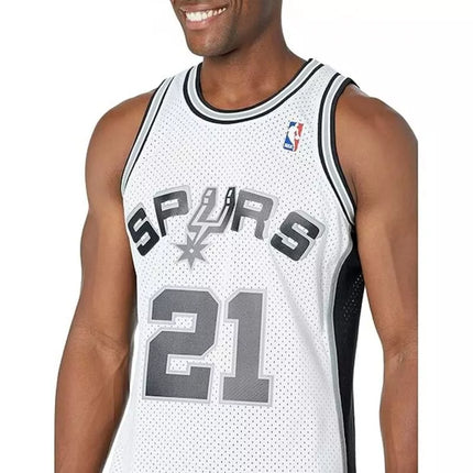 Mitchell & Ness Vyriški San Antonio Spurs NBA Swingman Džersis Duncan SMJYCP19247-SASWHIT98TDU