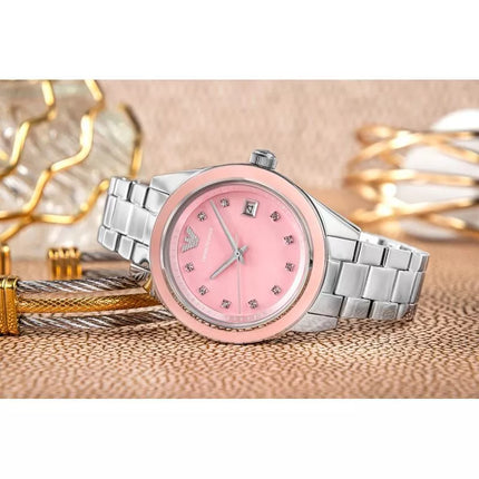 Moteriškas laikrodis EMPORIO ARMANI Leo AR11546 + dėžutė