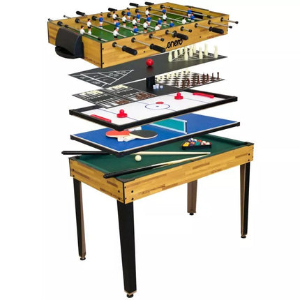 FOOTBALL TABLE FOR MULTI-GAMES 9 IN 1 121x61x80CM